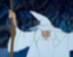 SOLD - Gandalf The White Cel