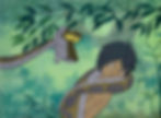 Mowgli & Kaa Cels