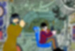 Ringo Starr and George Harrison Cels