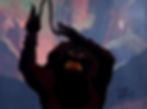 SOLD - Balrog Signed Cel