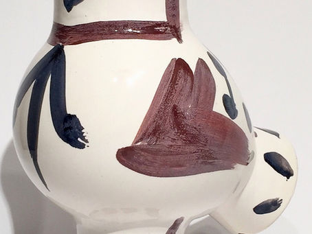 Chouette aux taches (Owl with spots) Vase, 1951 by Pablo Picasso