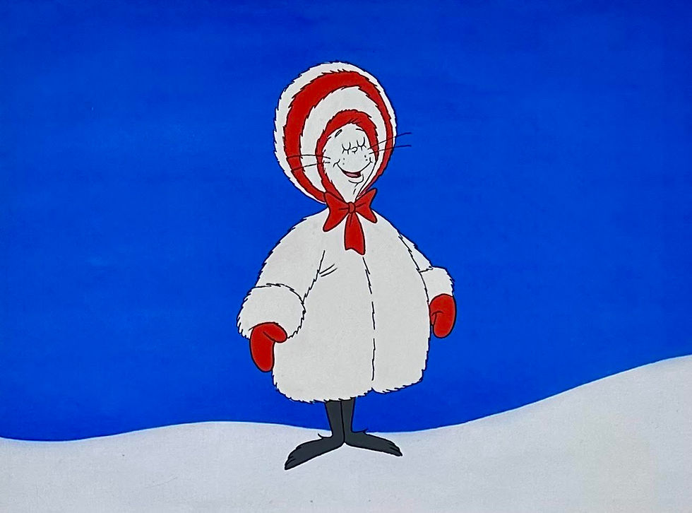 SOLD - Cat In The Hat Cel