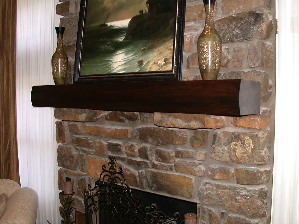 Stacy Fireplace Mantle