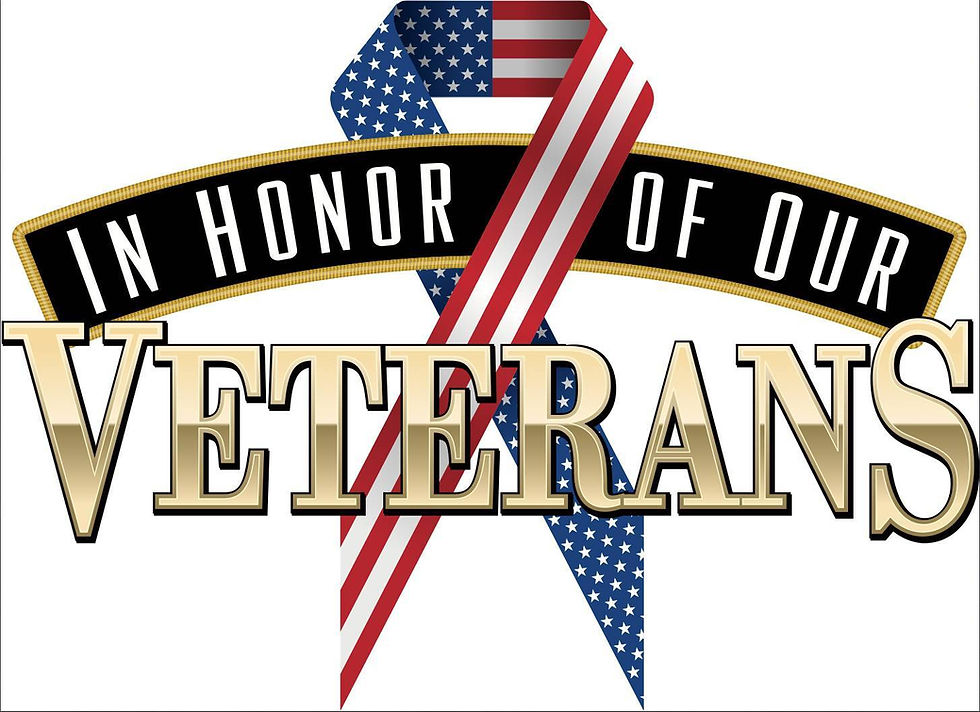 Veteran's Appreciation Lunch 11:30am-1:00pm