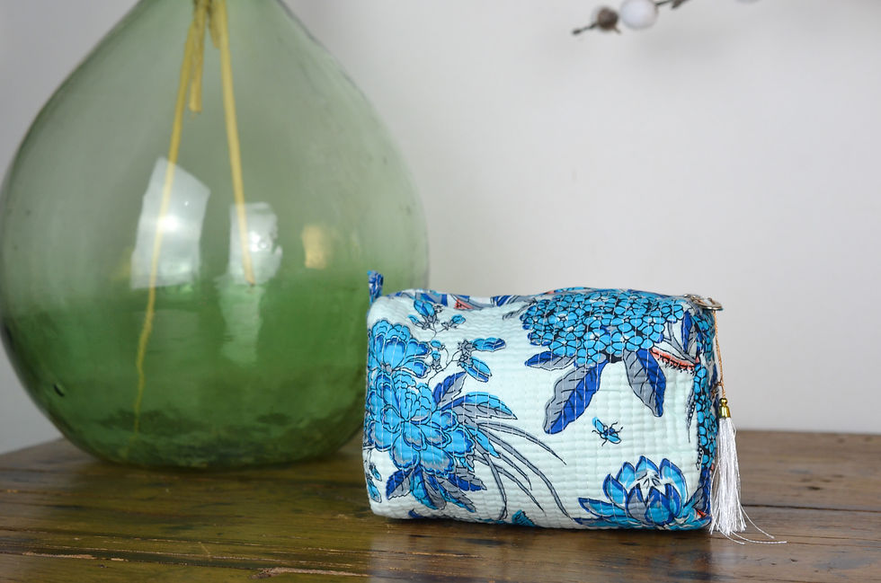 Miniature :  Trousse de toilette matelassée 