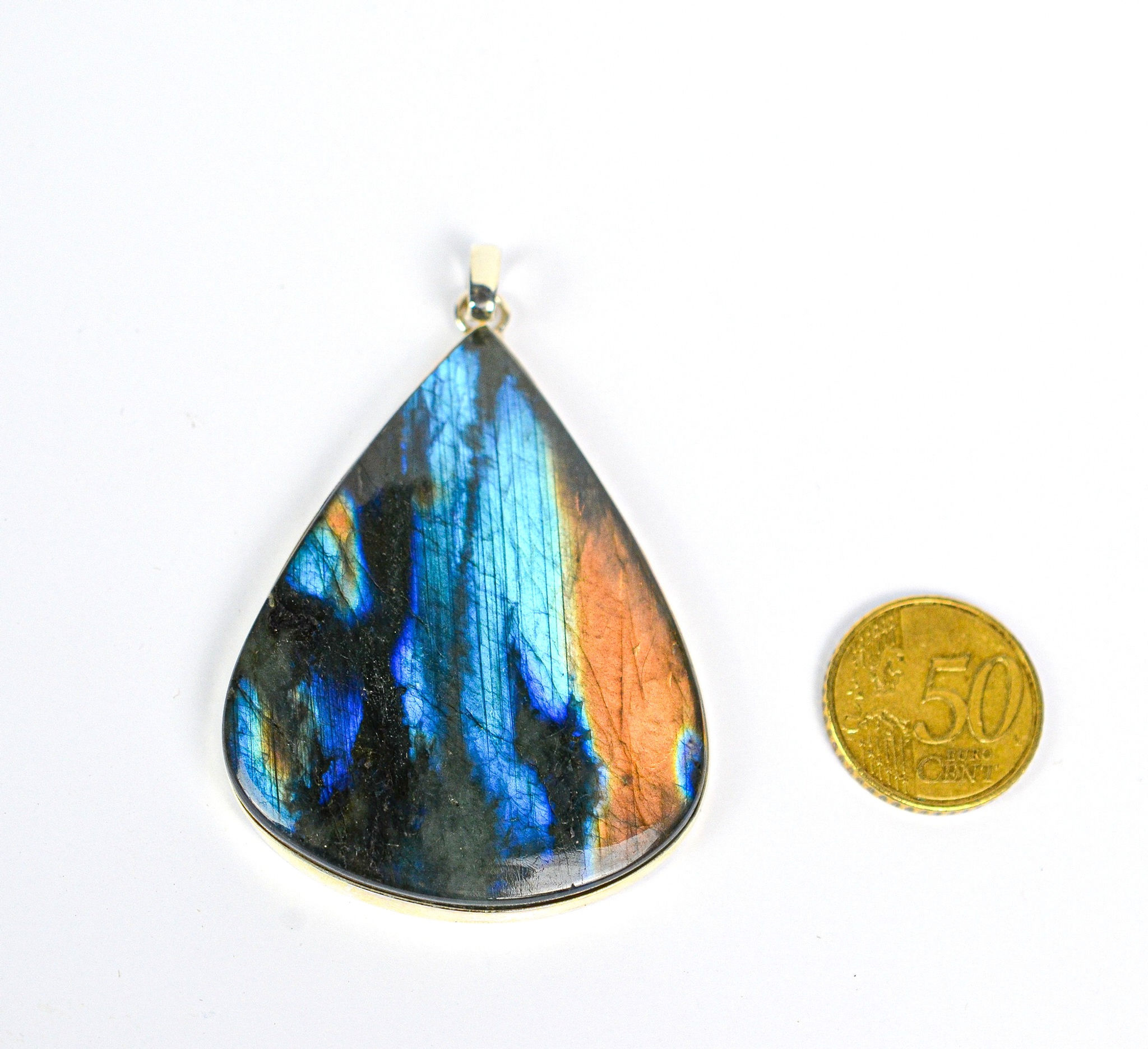 Pendentif labradorite