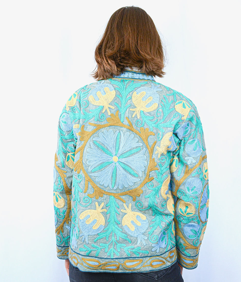 Miniature : Veste suzani coton printemps