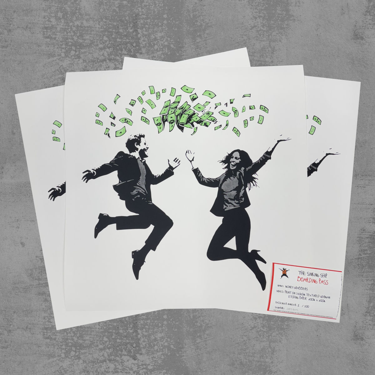 MONEY GRABBERS - PRINT