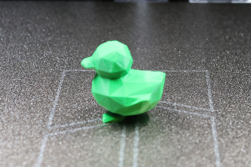 Thumbnail: Polygon Duck - Green