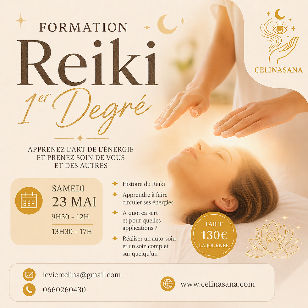 Formation Reiki 1er Degré