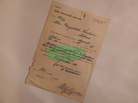 Skjema 2 fra Askim kommunale vannverk 1950