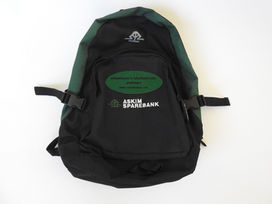 Ryggsekk m/reklame Askim Sparebank