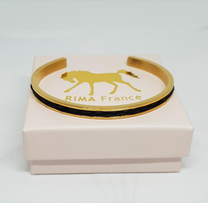 Miniature : Bracelet DEMI-JONC en acier inoxydable
