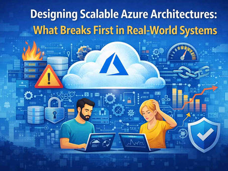 Designing Scalable Azure Architectures: What Breaks First in Real-World Systems