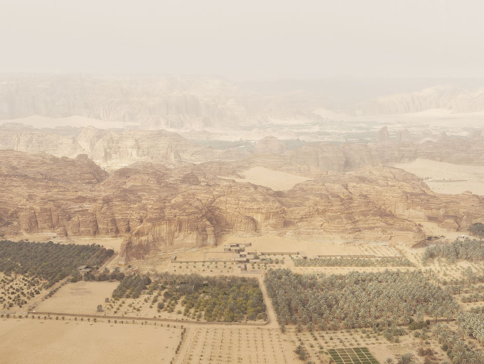 Desert House designed by Leonardo Marchesi Studio, in Alula, Kingdom of Saudi Arabia.