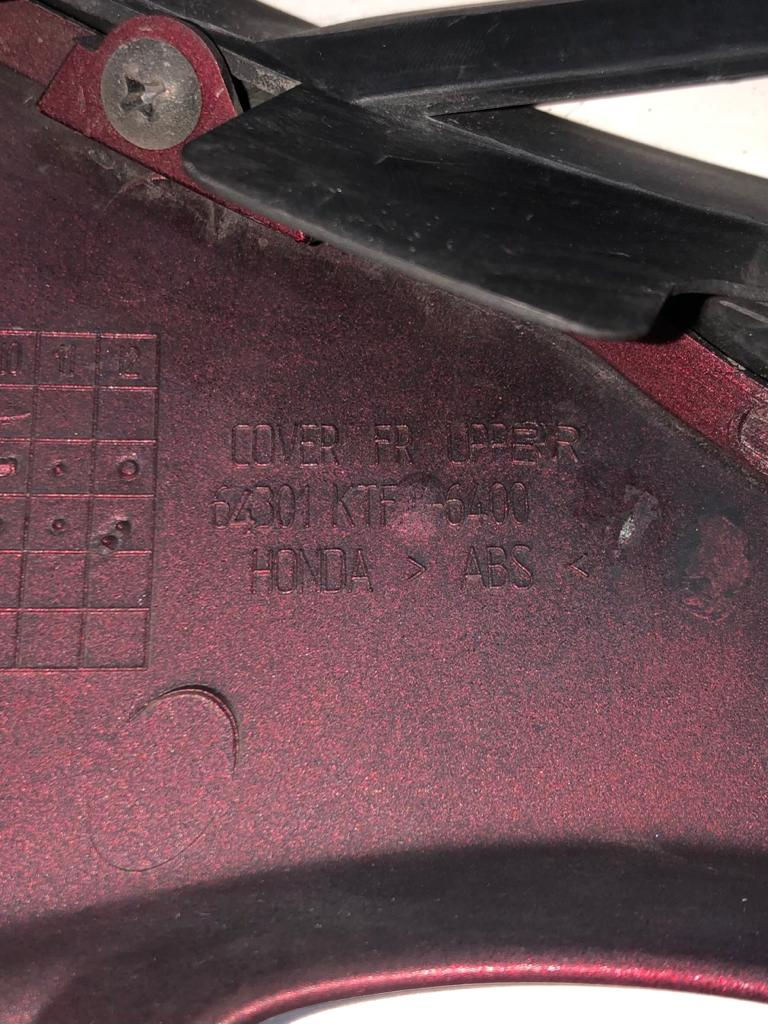 Miniatura: Honda Mascherina anteriore colore rosso  SH 150 2a serie  SL