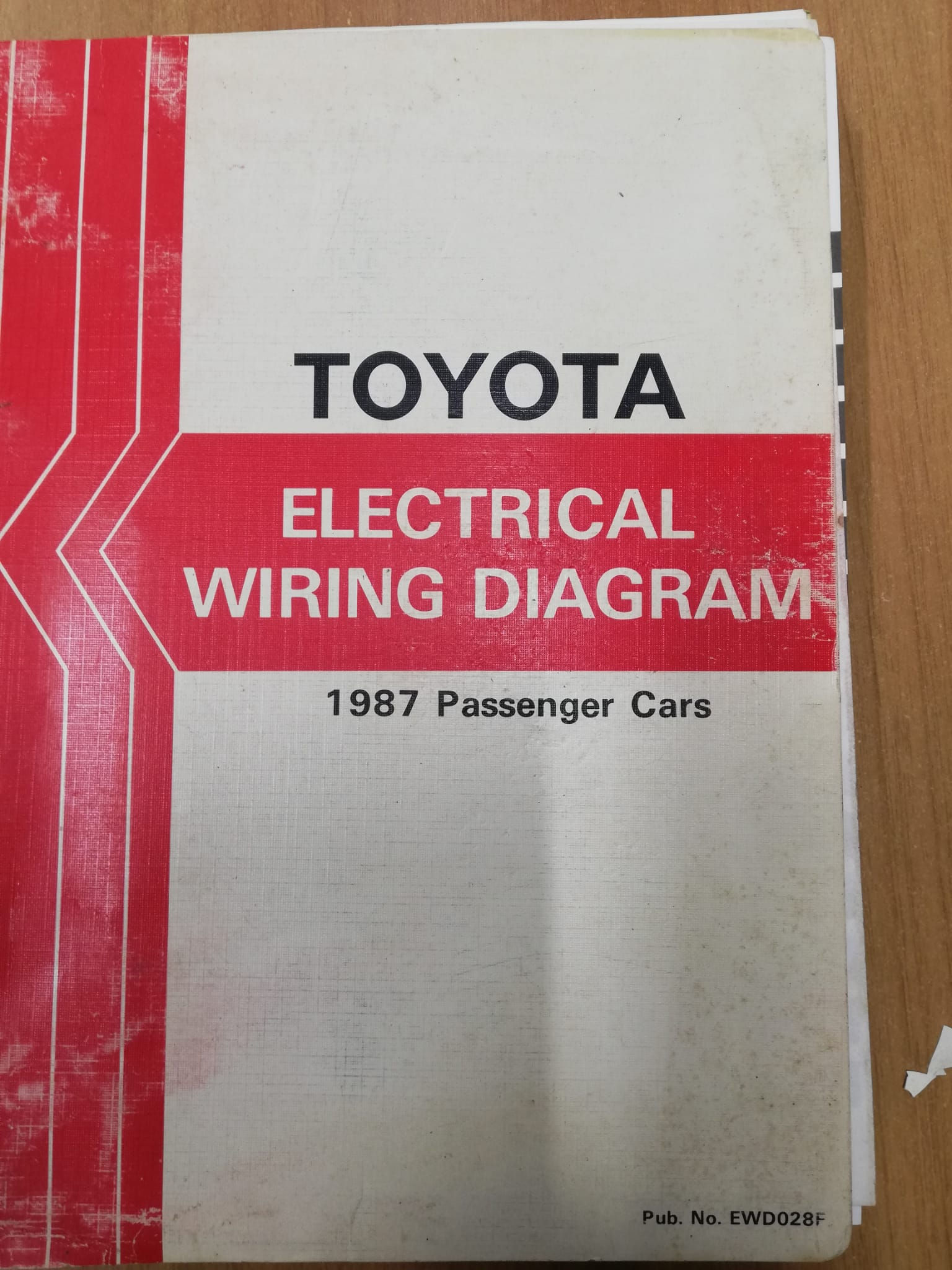 Toyota Manuale elettrico Toyota 1987