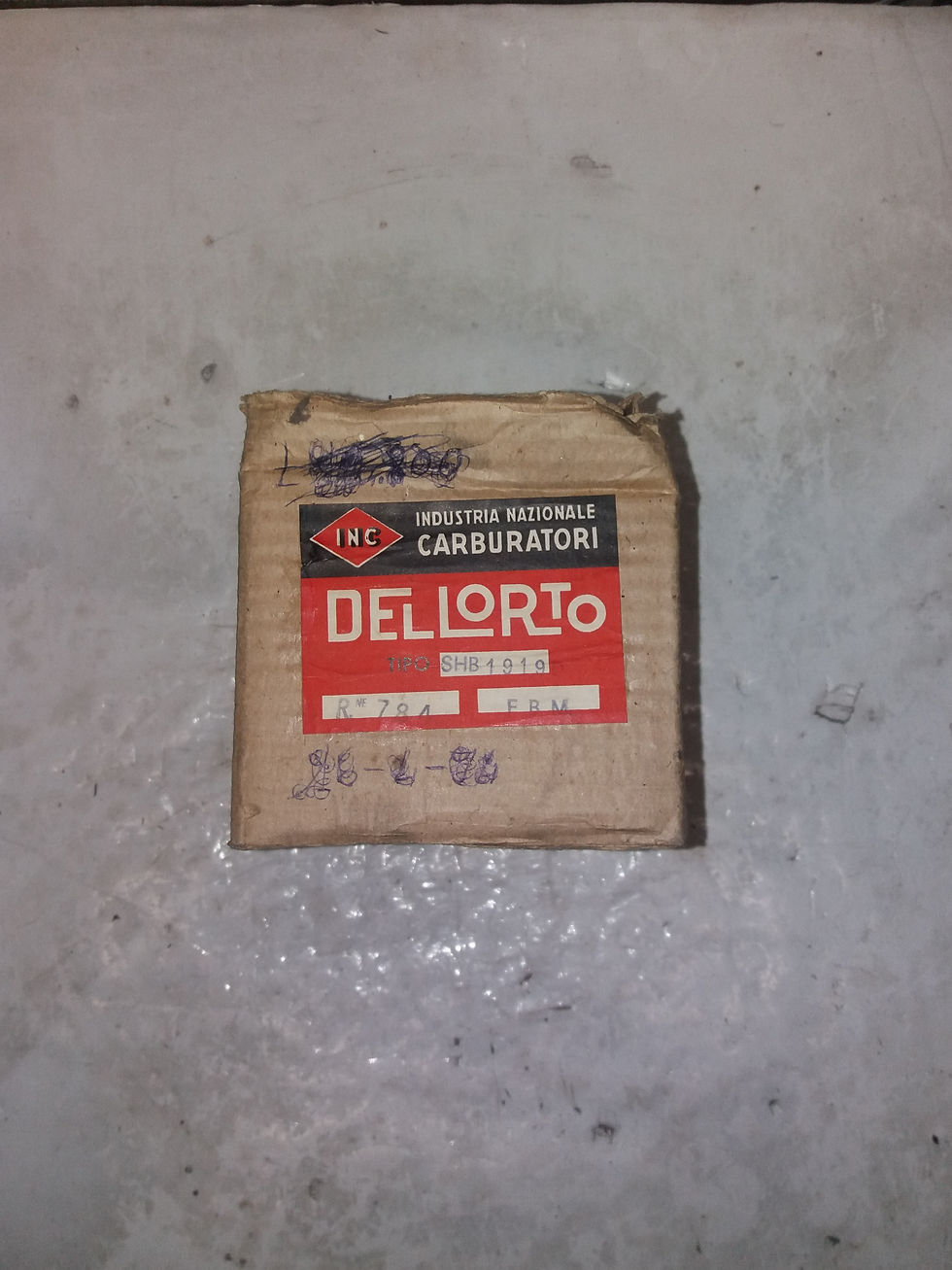 Miniatura: SHB 1919 CARBURATORE DELL ORTO riferimento 784 per F B M - VV