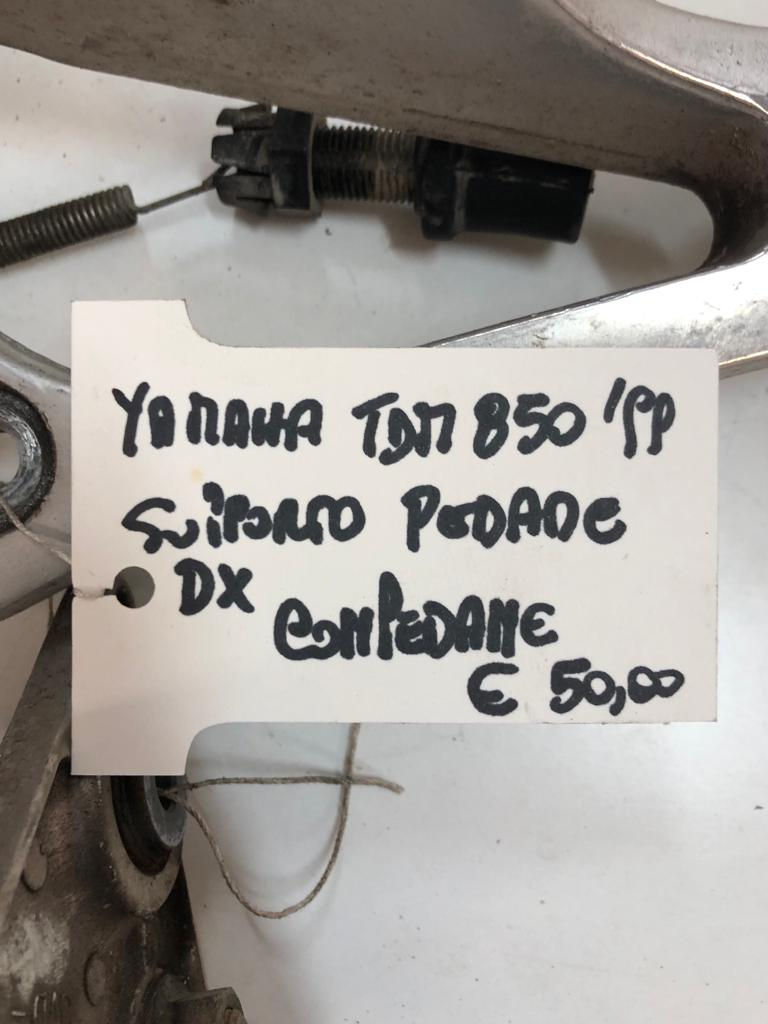 Thumbnail: Yamaha Supporto SX e DX con pedane Yamaha TDM 850  SL