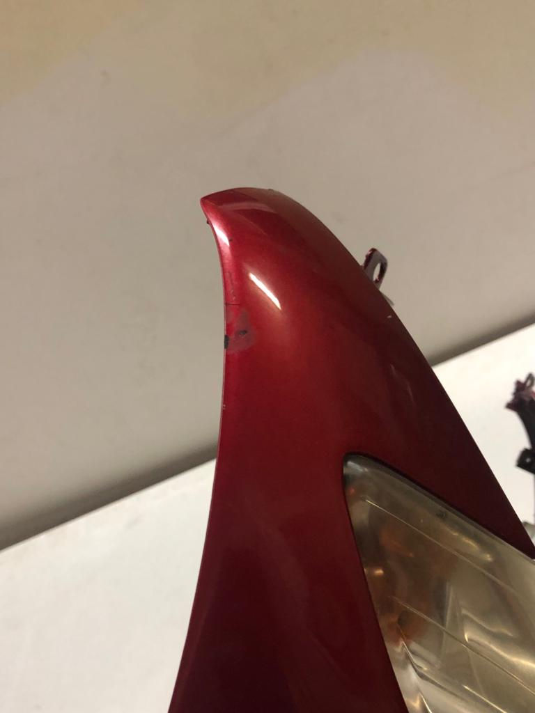 Thumbnail: Honda Scudo ant completo di frecce  rosso  SH  SL