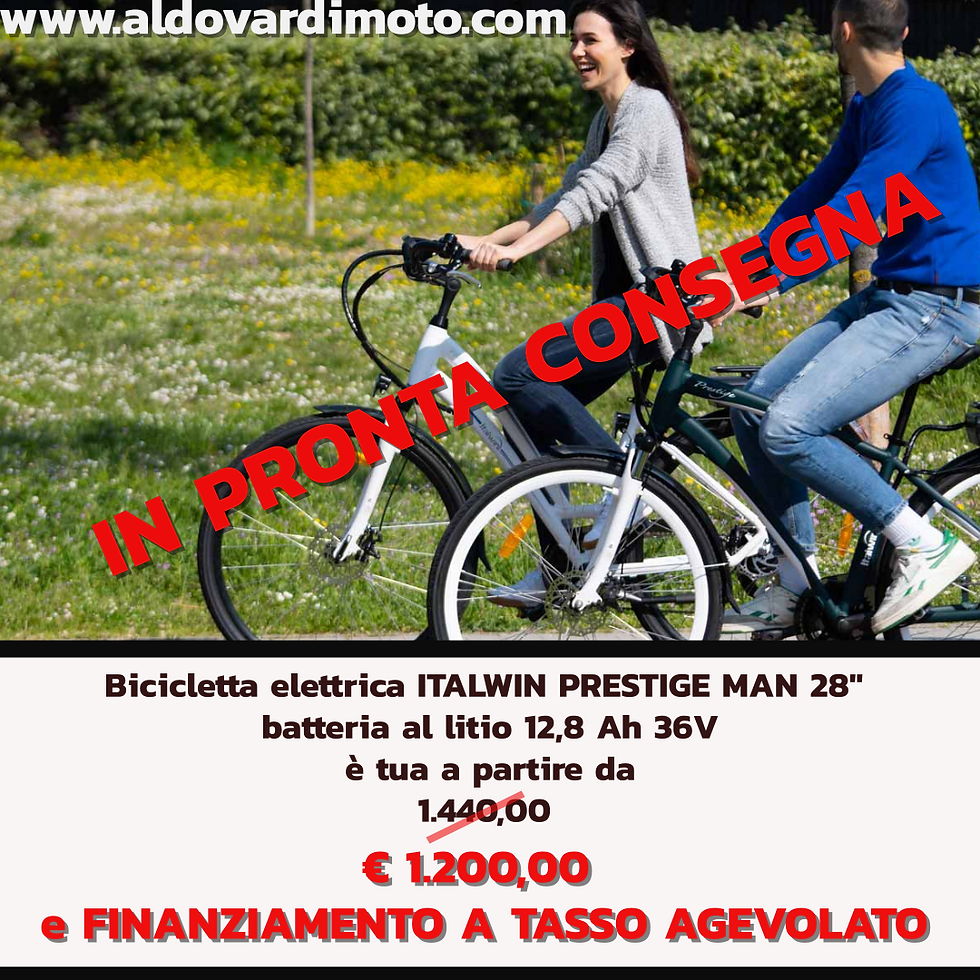 Italwin e-bike Prestige Man 28