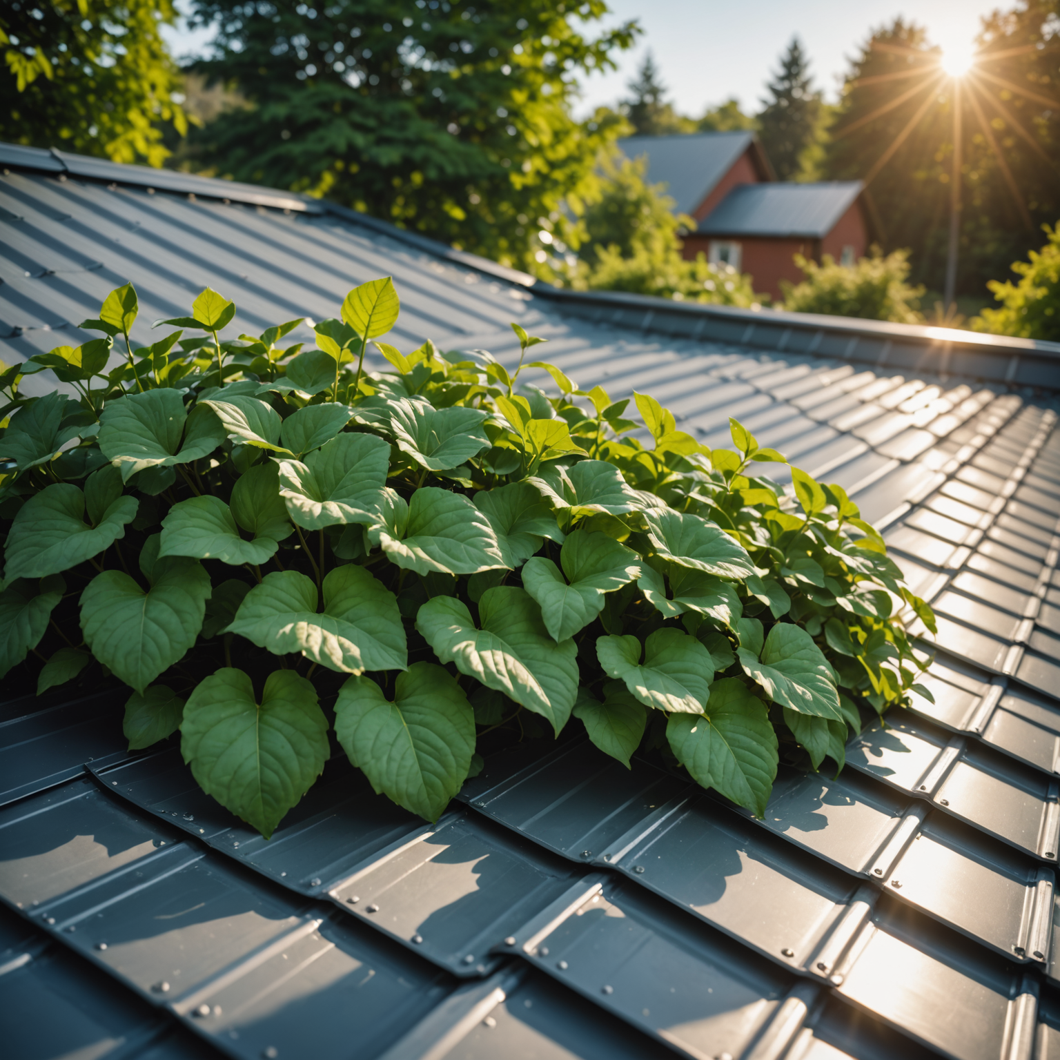 Standing seam commercial reroof