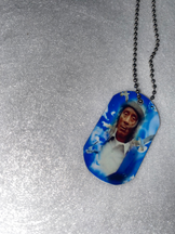 dog tag chain necklace with picture