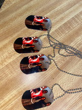 dog tag chain necklace with picture