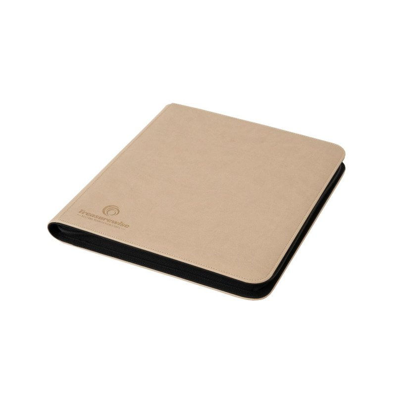 TreasureWise - WiseGuard Zip Binder XL (480 cartes) - Sable