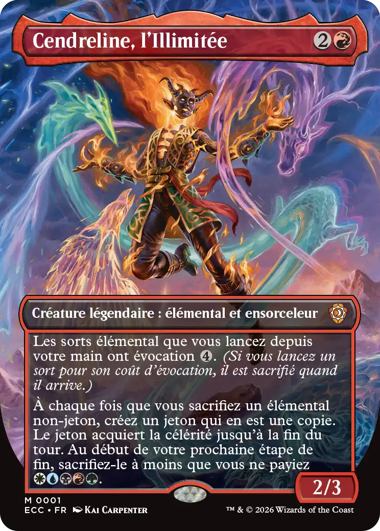 Deck Commander Danse des Éléments