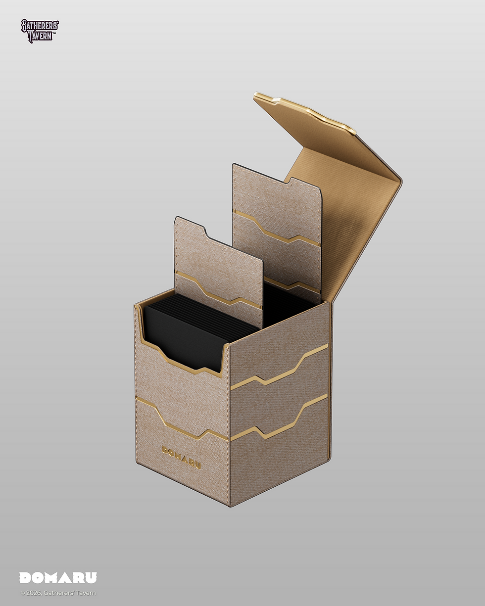 Miniature : Deck Box DOMARU Armory Horizon 100+: Beige