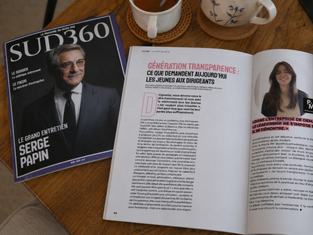 Tribune by PM au sein du Magazine du MEDEF Sud