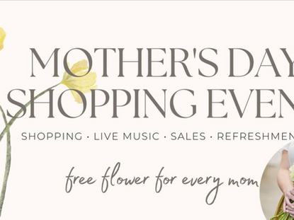 Shop at: Booth T-22: Martin Studios: MOTHER'S DAY SHOPPING EVENT: Sat., May 11th