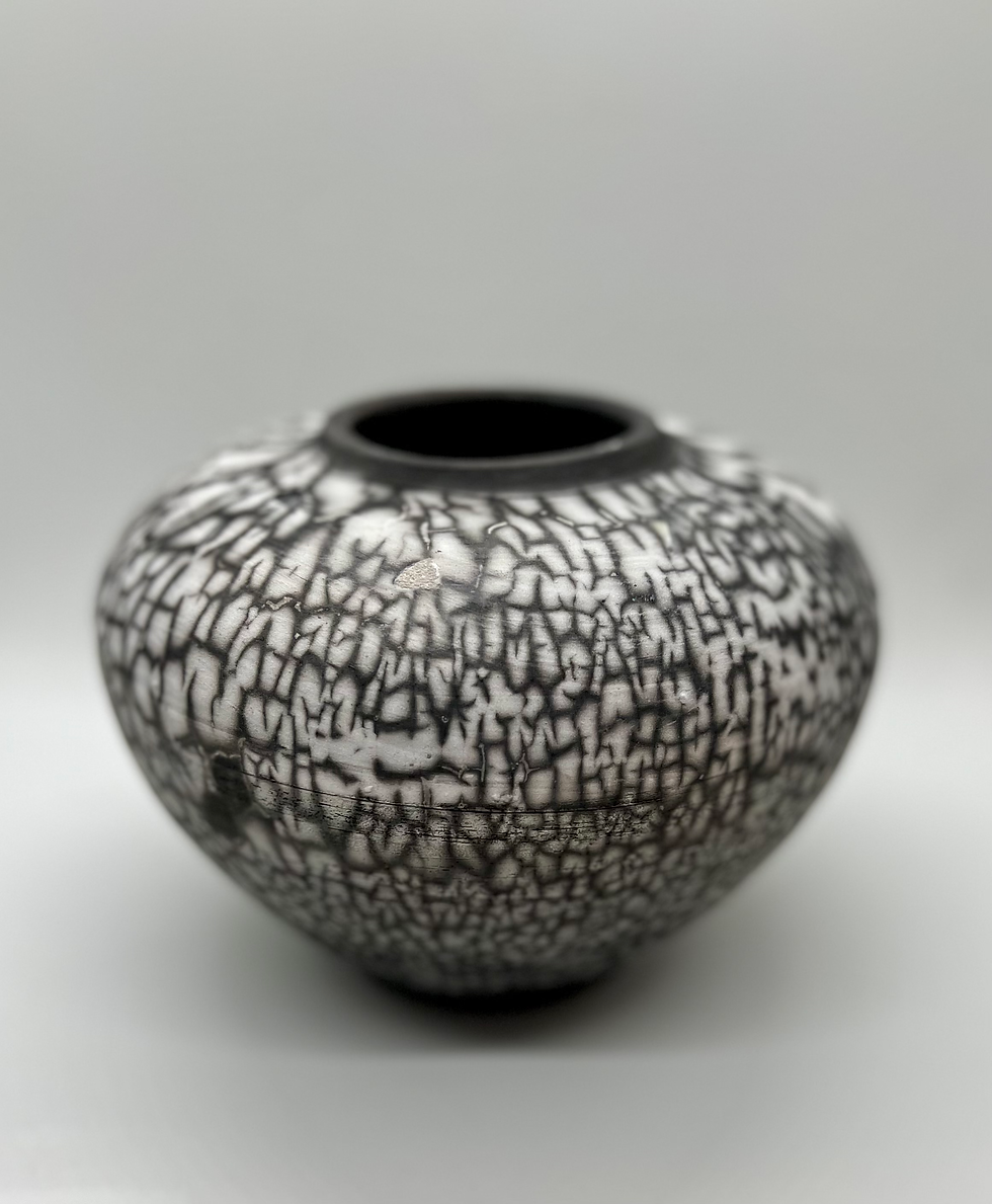 Raku Vase #3