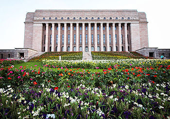 Dr Steinbock in Finnish Parliament