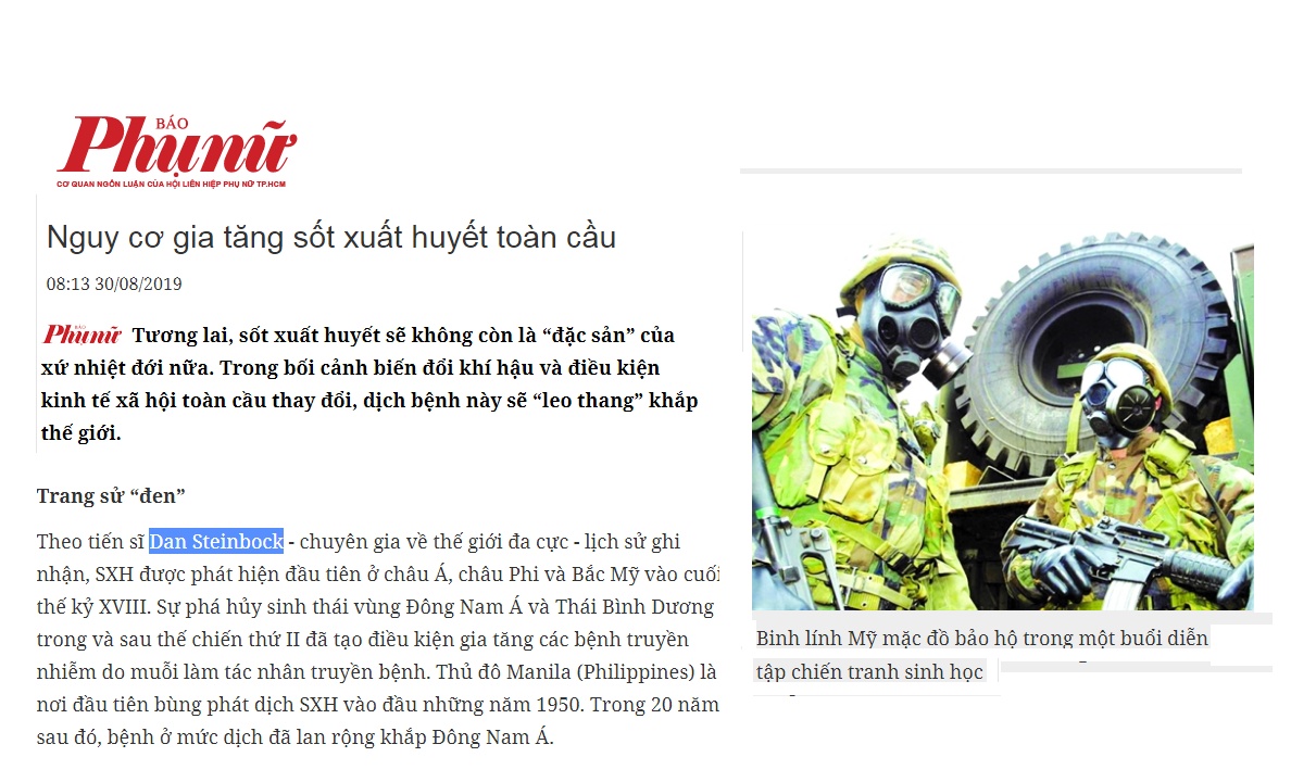 Rising Dengue Fever Risk