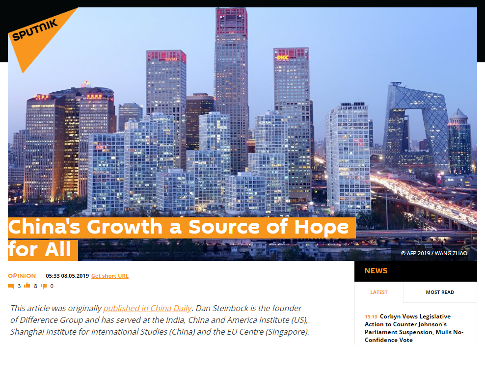 China and Global Growth