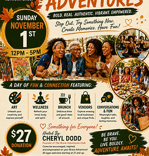 BRAVE ADVENTURES-Nov 1st