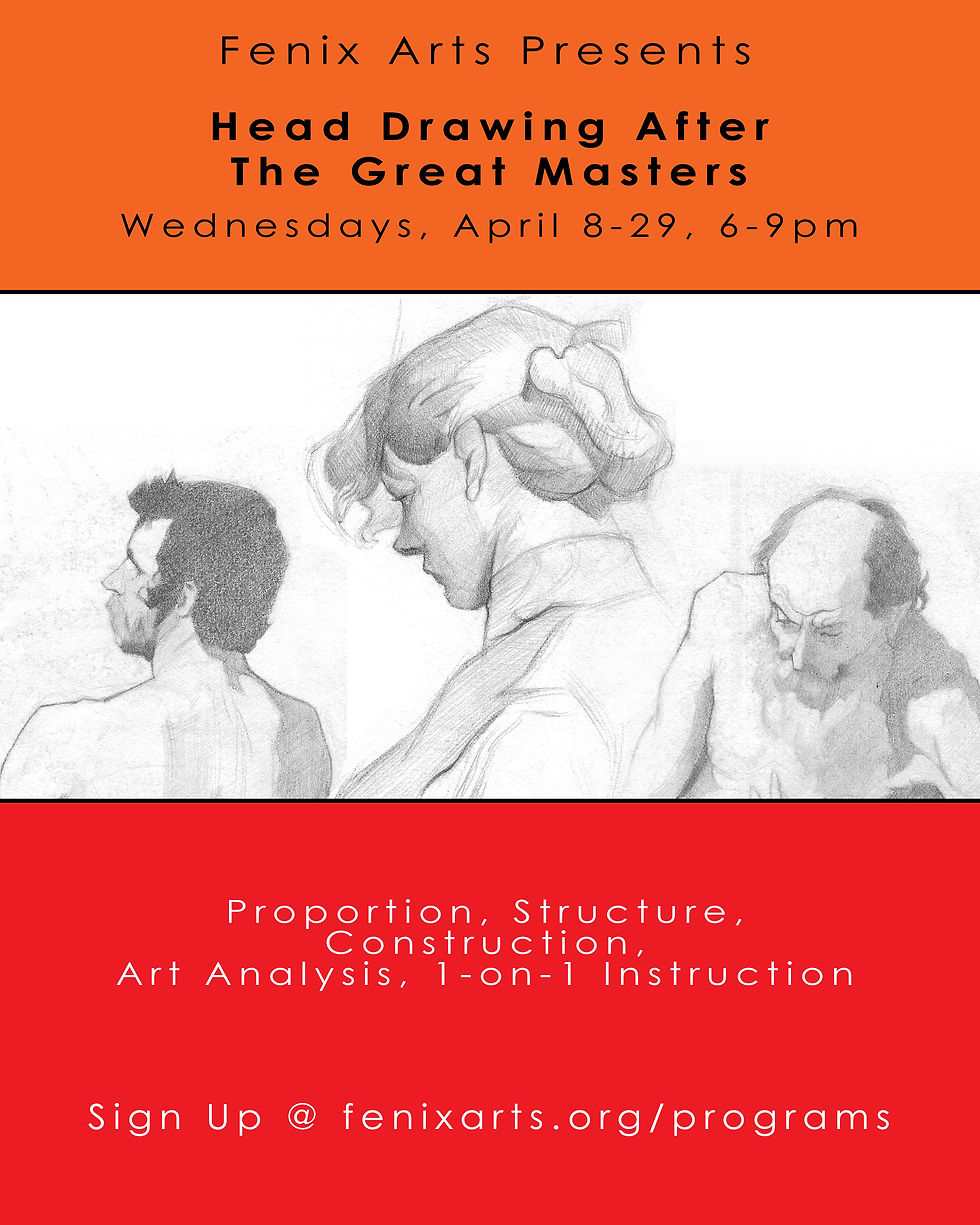 Head Drawing after the Great Masters