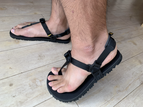 LUNA SANDALS Retro OsoFLACO×”RATFACE”by Ryuji Kamiyama | Ametsuchi