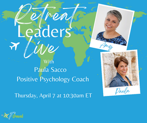 Retreat Leaders LIVE with Paula Sacco