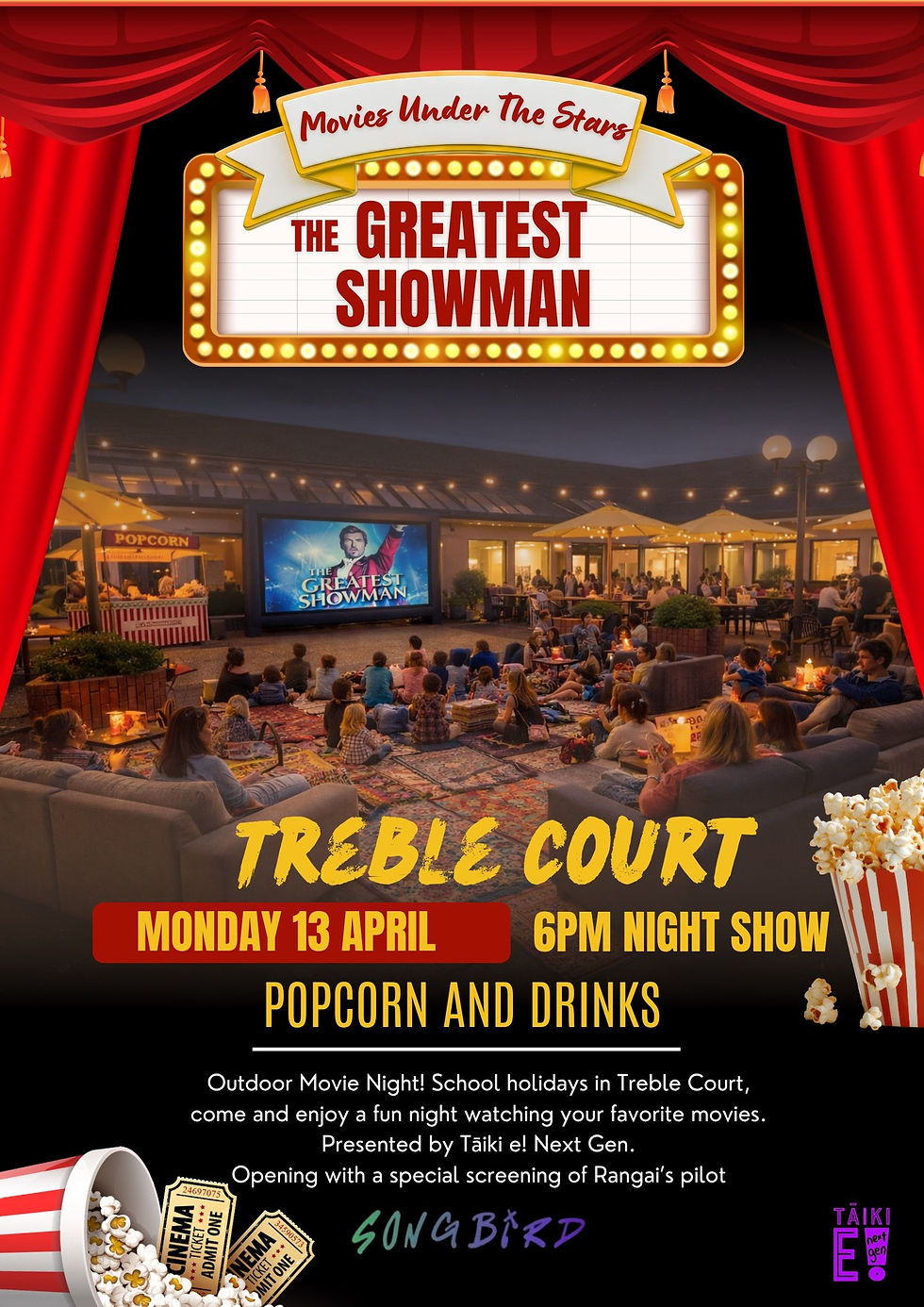Outdoor Movie Night - The Greatest Showman