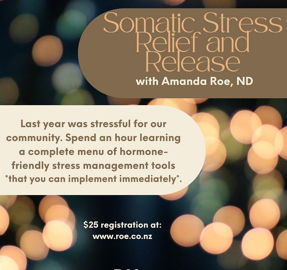 Somatic Stress Relief and Release