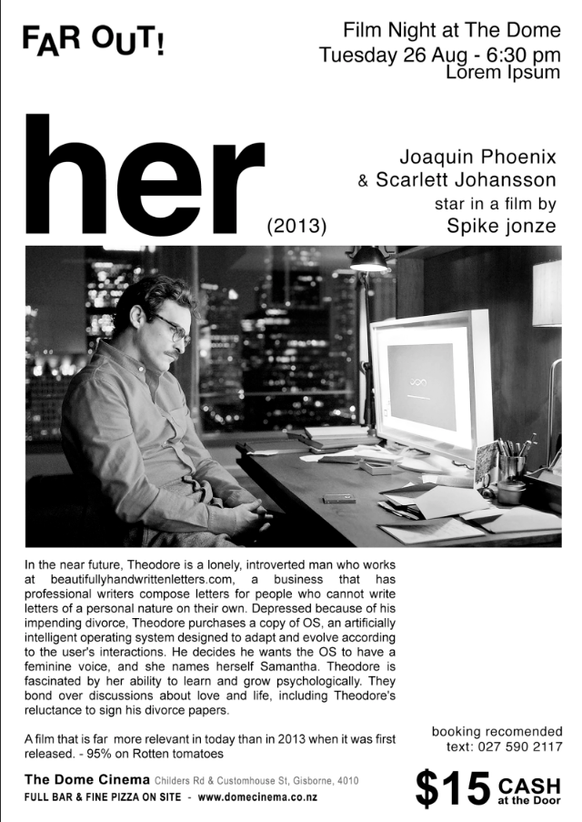 Her | Far Out Film Night 