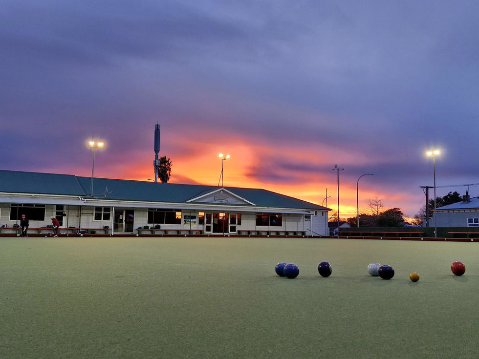Summer at Poverty Bay Bowling Club