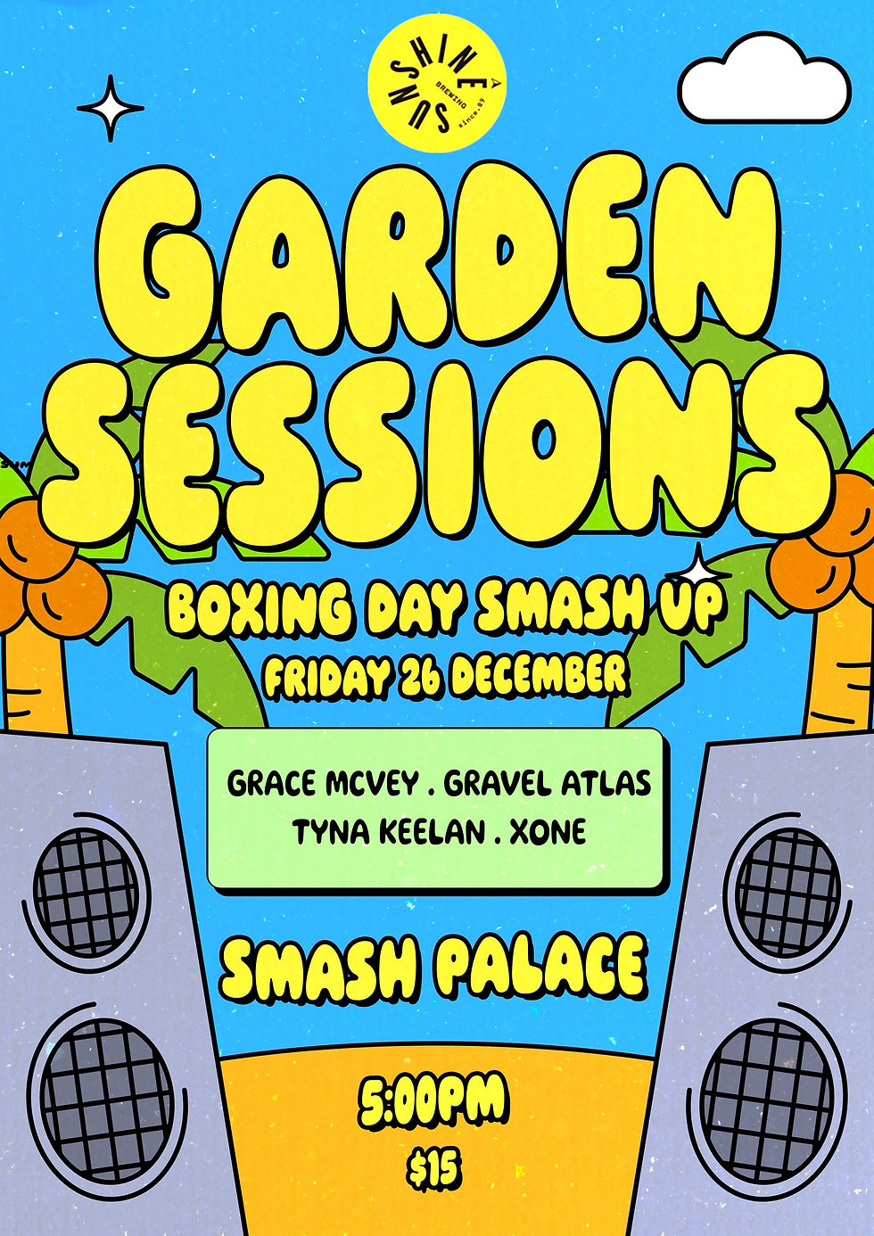 Garden Sessions - Boxing Day Smash UP