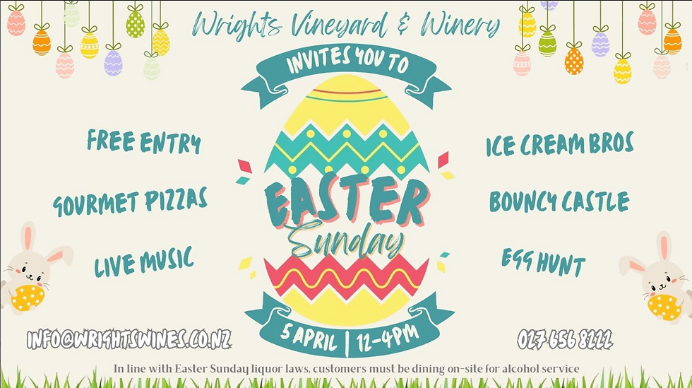Easter Sunday @ Wrights Vineyard & Winery