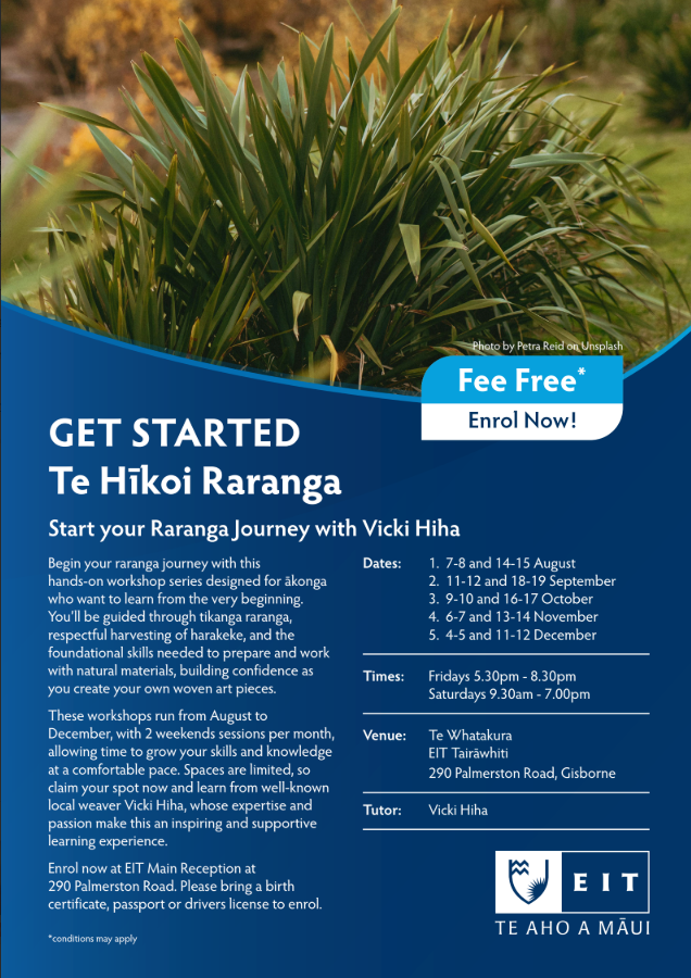 Te Hīkoi Raranga | EIT