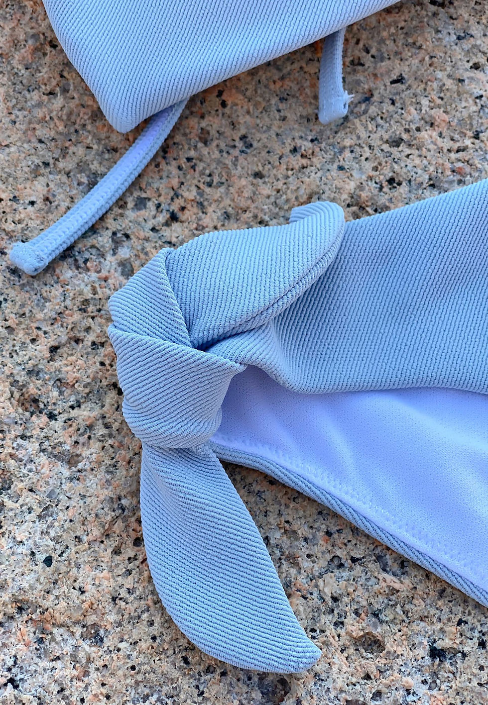 Thumbnail: Pearl Blue Triangle Bikini Set