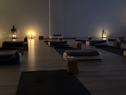 salle pour cours de yin yoga a lausanne